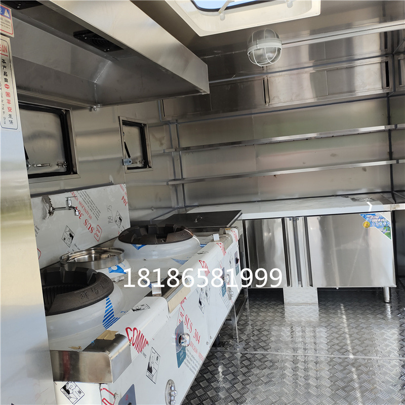 江淮不锈钢餐饮车 多功能上门服务解决方案，工厂直供灵活购车